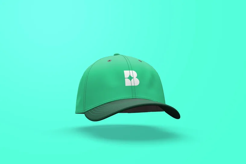 A green cap with the Bublr mark, floating on the brand green