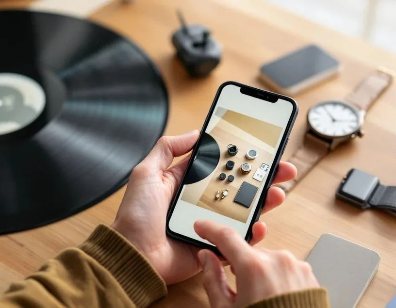 Step three, know what it is worth: the phone over records and a watch