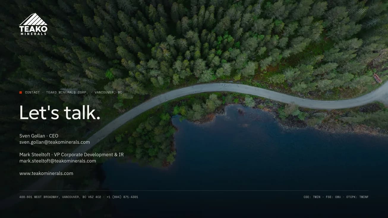 Let’s talk: the closing page over a river running through forest from the air
